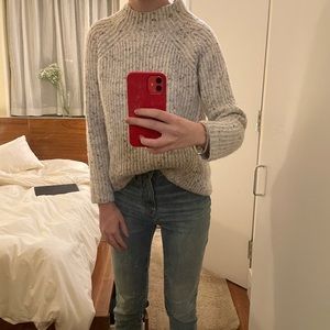 Madewell Mock Neck Sweater